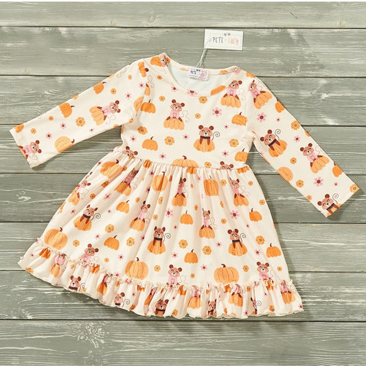 Pumpkin Patch Pals - Girl Dress